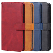 For Realme GT Neo6 Leather Phone Case(Blue)