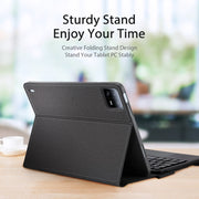 For Xiaomi Pad 6 / Pad 6 Pro DUX DUCIS TK Series Bluetooth Keyboard Leather Case with Touchpad(Black)