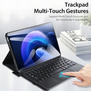 For Xiaomi Pad 6 / Pad 6 Pro DUX DUCIS TK Series Bluetooth Keyboard Leather Case with Touchpad(Black)