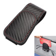 Car Sun Visor Glasses Holder Multifunctional Card Clip Storage Rack(Black Carbon Fiber) - Sunglasses & Glasses Clips by PMC TechLife | Online Shopping South Africa | PMC TechLife | Buy Now Pay Later Mobicred