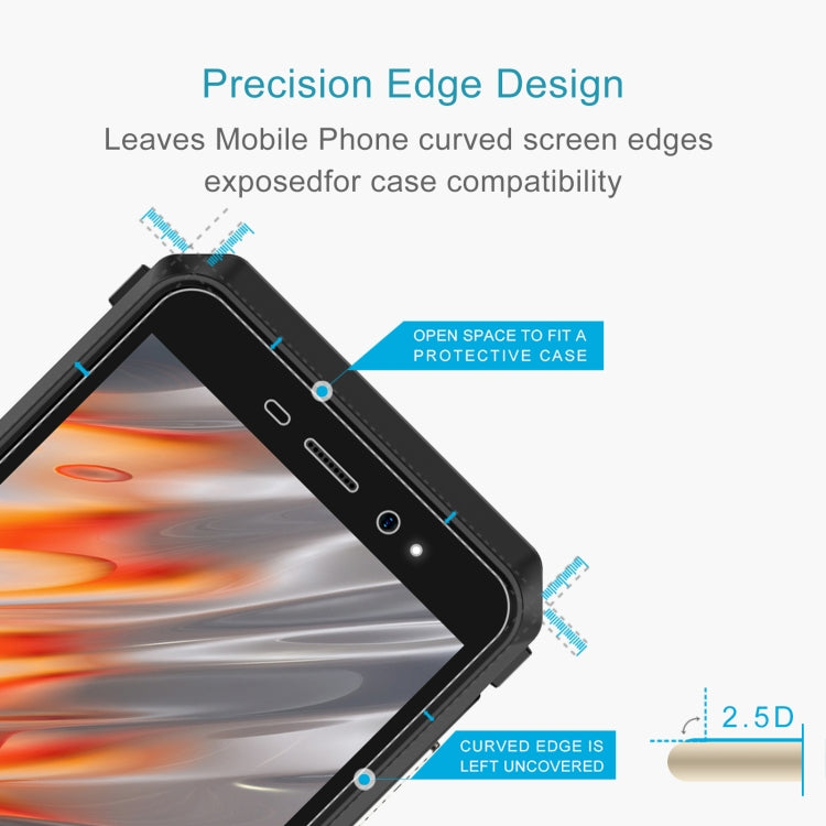 For Ulefone Power Armor X11 10pcs 0.26mm 9H 2.5D Tempered Glass Film
