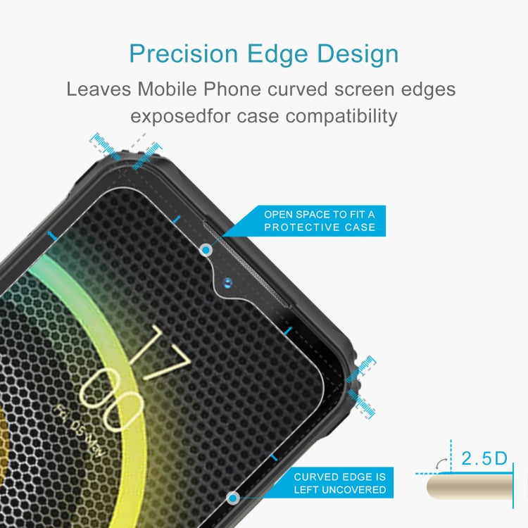 For Ulefone Armor 21 50pcs 0.26mm 9H 2.5D Tempered Glass Film