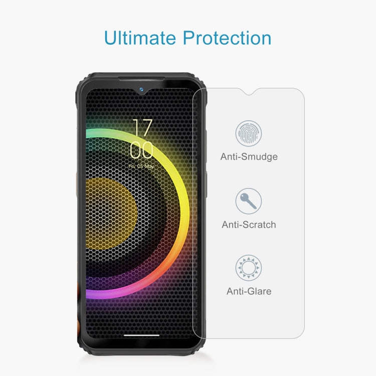 For Ulefone Armor 21 50pcs 0.26mm 9H 2.5D Tempered Glass Film