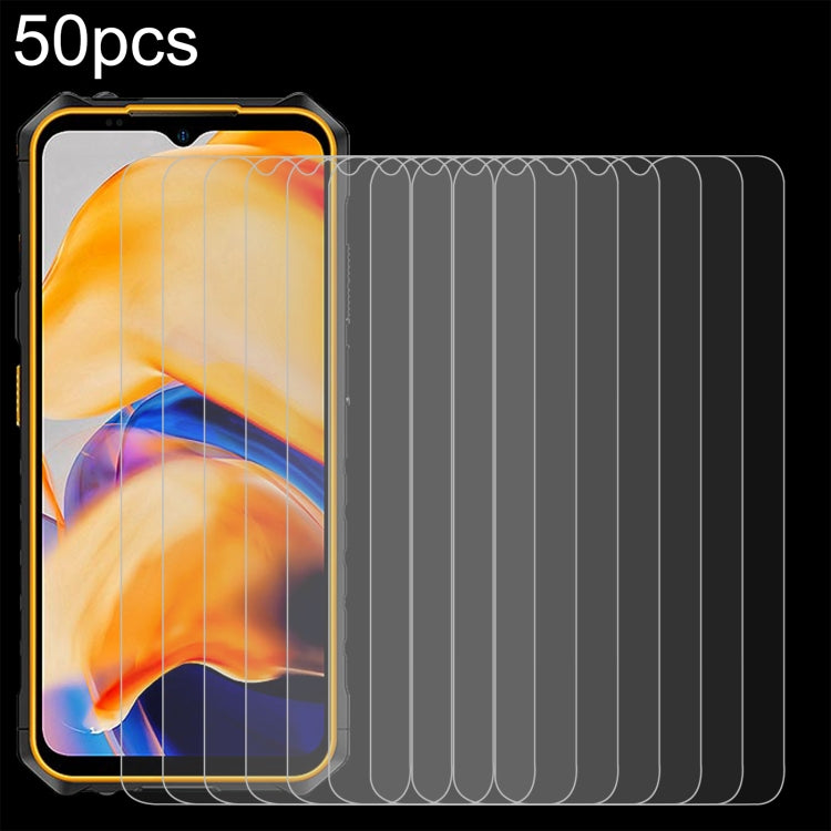 For Ulefone Armor X13 50pcs 0.26mm 9H 2.5D Tempered Glass Film