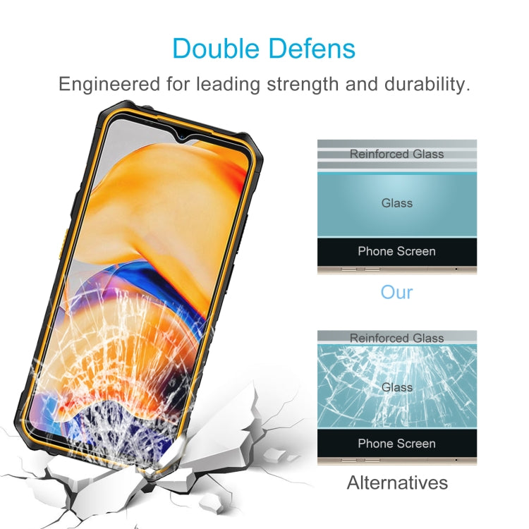 For Ulefone Armor X13 50pcs 0.26mm 9H 2.5D Tempered Glass Film