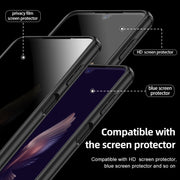 For Samsung Galaxy A25 5G Armor Clear TPU Hybrid PC Phone Case(Matte Black)