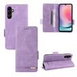 For Samsung Galaxy A25 5G Magnetic Clasp Leather Phone Case(Purple) - Galaxy Phone Cases by PMC TechLife | Online Shopping South Africa | PMC TechLife