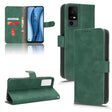 For TCL 40 XE 5G Skin Feel Magnetic Flip Leather Phone Case(Green) - More Brand by PMC TechLife | Online Shopping South Africa | PMC TechLife