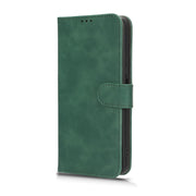 For TCL 40 XE 5G Skin Feel Magnetic Flip Leather Phone Case(Green)