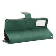 For TCL 40 XE 5G Skin Feel Magnetic Flip Leather Phone Case(Green)