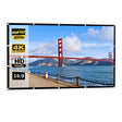 Simple Folding Thin Polyester Projector Film Curtain, Size:180 inch 16:9 - Film Curtains by PMC TechLife | Online Shopping South Africa | PMC TechLife | Buy Now Pay Later Mobicred