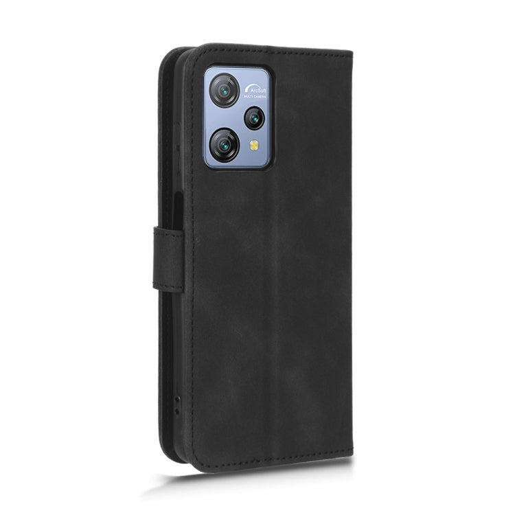 For Blackview A53 Pro Skin Feel Magnetic Flip Leather Phone Case(Black)