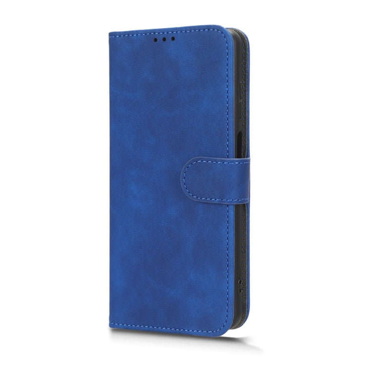 For Blackview A53 Pro Skin Feel Magnetic Flip Leather Phone Case(Blue)