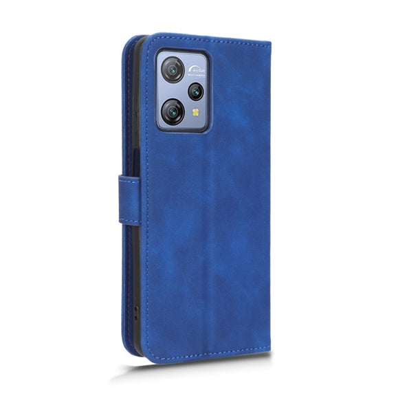 For Blackview A53 Pro Skin Feel Magnetic Flip Leather Phone Case(Blue)