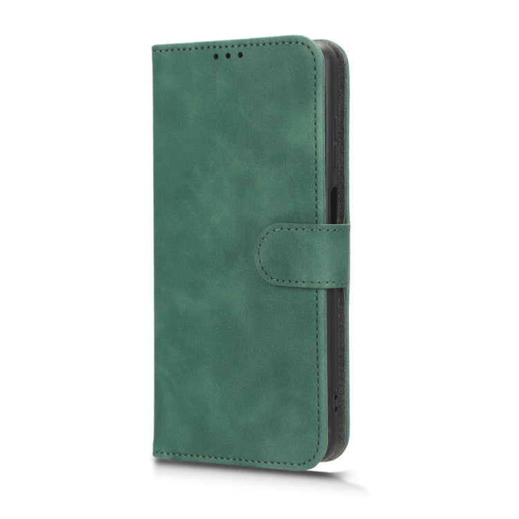 For Blackview A53 Pro Skin Feel Magnetic Flip Leather Phone Case(Green)