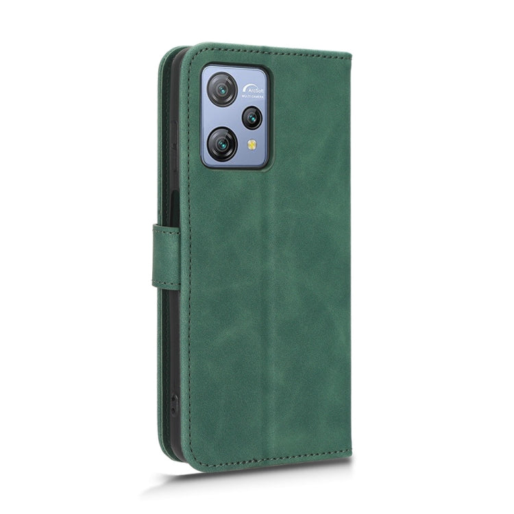 For Blackview A53 Pro Skin Feel Magnetic Flip Leather Phone Case(Green)