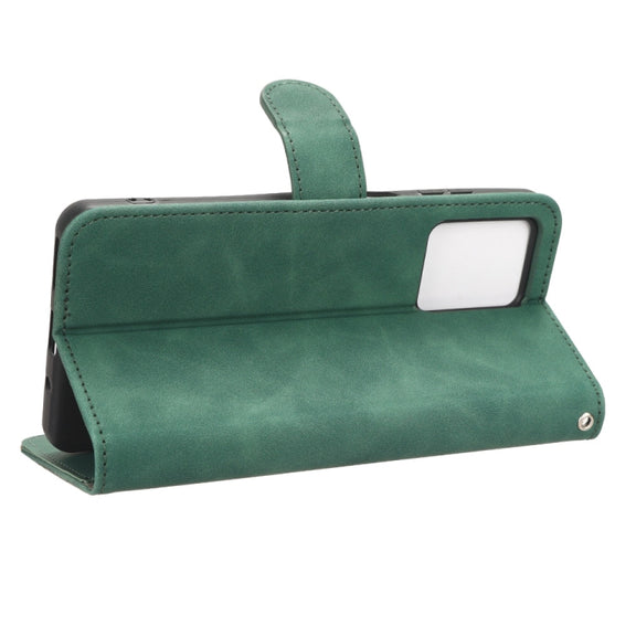 For Blackview A53 Pro Skin Feel Magnetic Flip Leather Phone Case(Green)