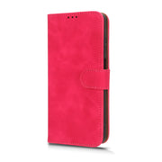For Blackview A53 Pro Skin Feel Magnetic Flip Leather Phone Case(Rose Red)