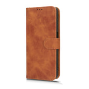 For Blackview A53 Pro Skin Feel Magnetic Flip Leather Phone Case(Brown)
