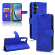 For Samsung Galaxy A25 5G Skin Feel Magnetic Flip Leather Phone Case(Blue) - Galaxy Phone Cases by PMC TechLife | Online Shopping South Africa | PMC TechLife