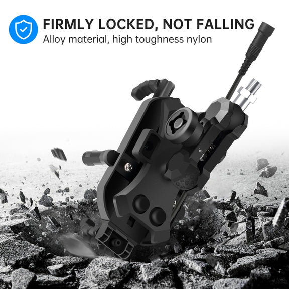WUPP ZH-1848B1 15W Motorcycle Wireless Fast Charging Phone Navigation Holder, Style:M8 Ball Joint