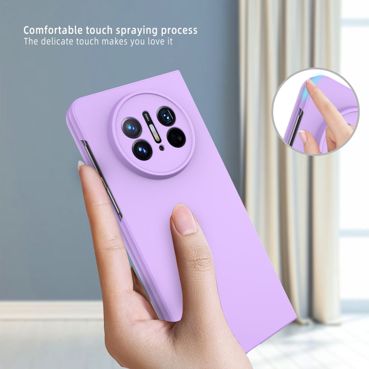 For Huawei Mate X3 Oil-sprayed Integrated Phone Case(Pink)