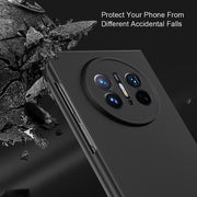 For Huawei Mate X3 Oil-sprayed Integrated Phone Case(Green)