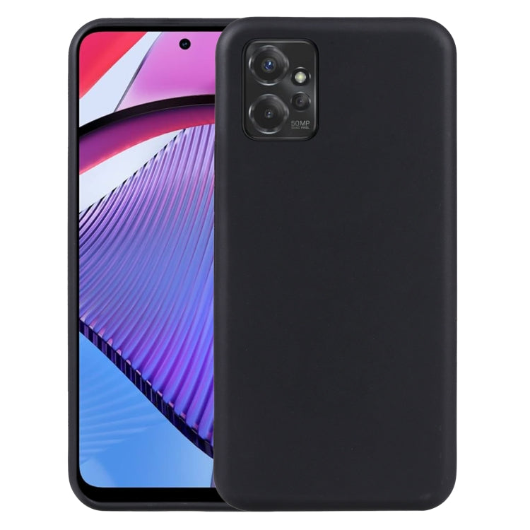 For Motorola Moto G Power 5G 2024 TPU Phone Case(Black)