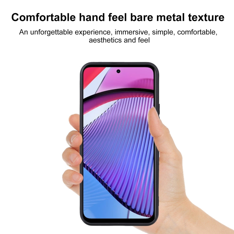 For Motorola Moto G Power 5G 2024 TPU Phone Case(Black)