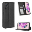 For Xiaomi Redmi Note 12S 4G Magnetic Buckle Retro Texture Leather Phone Case(Black) - free shipping - PMC TechLife - Order now!