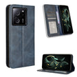 For Xiaomi Redmi K60 Ultra Magnetic Buckle Retro Texture Leather Phone Case(Blue) - Redmi K60 Ultra Cases by PMC TechLife | Online Shopping South Africa | PMC TechLife | Buy Now Pay Later Mobicred