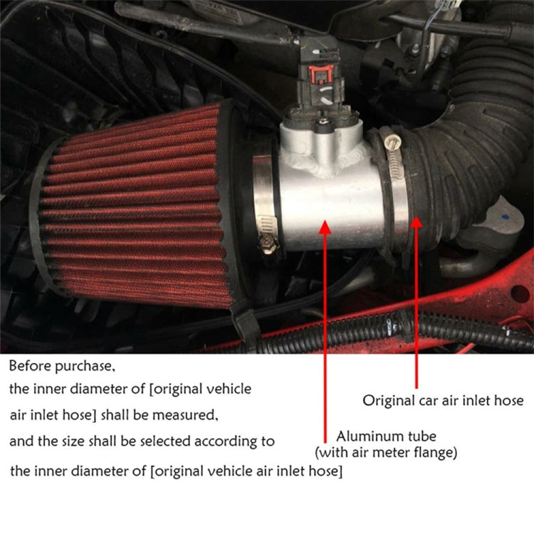 70mm XH-UN610 Car Modified Engine Air Flow Meter Flange Intake Sensor Base for Chevrolet / Buick