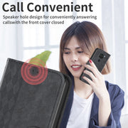 For Xiaomi Redmi Note 9 Plaid Embossed Leather Phone Case(Black)