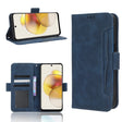 For Motorola Moto G 5G 2023 Skin Feel Calf Texture Card Slots Leather Phone Case(Blue) - Motorola Cases by PMC TechLife | Online Shopping South Africa | PMC TechLife | Buy Now Pay Later Mobicred
