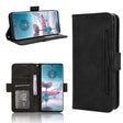 For Motorola Edge 40 Neo 5G Skin Feel Calf Texture Card Slots Leather Phone Case(Black) - Motorola Cases by PMC TechLife | Online Shopping South Africa | PMC TechLife | Buy Now Pay Later Mobicred