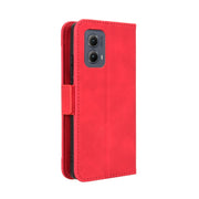 For Motorola Edge 2024 5G Skin Feel Calf Texture Card Slots Leather Phone Case(Red)