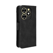 For Tecno Spark Go 2024 / Spark 20C Skin Feel Calf Texture Card Slots Leather Phone Case(Black)