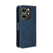For Tecno Spark Go 2024 / Spark 20C Skin Feel Calf Texture Card Slots Leather Phone Case(Blue)