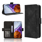 For Google Pixel 9 Skin Feel Calf Texture Card Slots Leather Phone Case(Black)