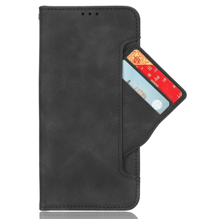 For Google Pixel 9 Skin Feel Calf Texture Card Slots Leather Phone Case(Black)