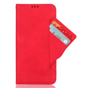 For Google Pixel 9 Skin Feel Calf Texture Card Slots Leather Phone Case(Red)
