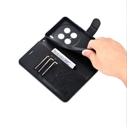 For vivo X100 Ultra AZNS Sheepskin Texture Flip Leather Phone Case(Black)