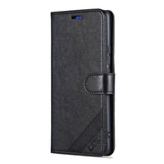 For vivo X200 AZNS Sheepskin Texture Flip Leather Phone Case(Black)