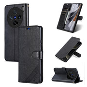 For vivo X200 Pro mini AZNS Sheepskin Texture Flip Leather Phone Case(Black)