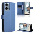 For Motorola Moto G Power 5G 2024 Diamond Texture Leather Phone Case(Blue) - Motorola Cases by PMC Jewellery | Online Shopping South Africa | PMC Jewellery | Buy Now Pay Later Mobicred