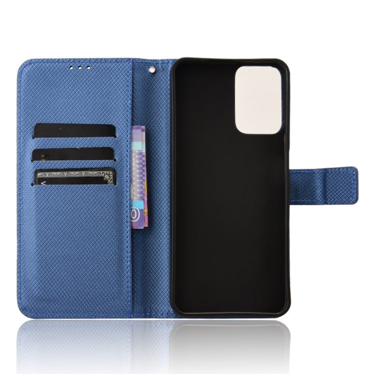For Motorola Moto G Power 5G 2024 Diamond Texture Leather Phone Case(Blue)
