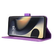 For Motorola Edge 2024 5G Diamond Texture Leather Phone Case(Purple)