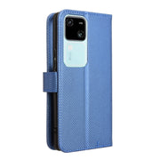 For vivo S18 5G / S18 Pro 5G Diamond Texture Leather Phone Case(Blue)