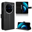 For vivo X100 5G Diamond Texture Leather Phone Case(Black) - X100 Cases by PMC TechLife | Online Shopping South Africa | PMC TechLife | Buy Now Pay Later Mobicred