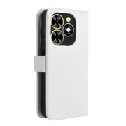 For Tecno Spark Go 2024 Diamond Texture Leather Phone Case(White)